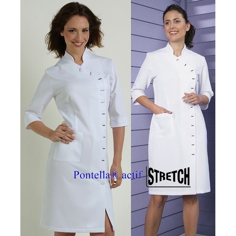 VÃªtements BeautÃ©  Blouses, Robes  Blouse robe femme, blanche ...