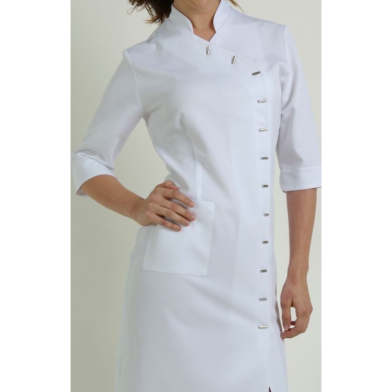 VÃªtements BeautÃ©  Blouses, Robes  Blouse robe femme, blanche ...