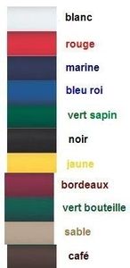 11 couleurs de tabliers � bavette