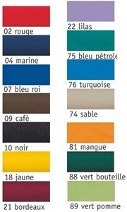 14 couleurs de cravate