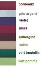 8 couleurs de tablier bistro