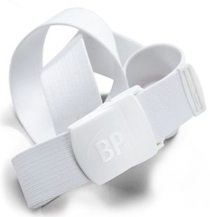 ceinture blanche polyester lavable