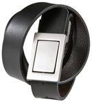 ceinture noire cuir homme