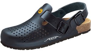 Chaussures cuir noir, semelle intérieure liège