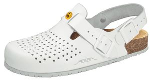 chaussures de travail semelle li�ge, blanc