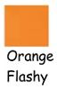 orange flashy