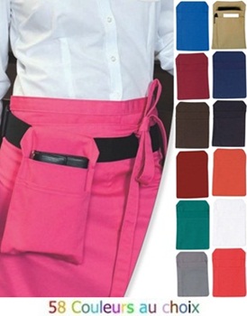 sacoche pochette serveur serveuse barman