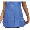 Blouse courte sans manches Bleu azur