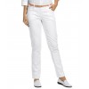 Pantalon blanc femme coupe Jeans Stretch