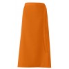 Tablier serveuse orange