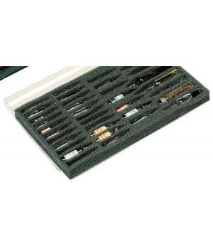 tablette en mousse, pour 37 ampoules tablette en mousse, pour 37 ampoules