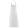 Tablier cuisine bavette 1 poche blanc