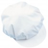 Casquette serveur serveuse  bande élastique Blanc