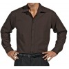 Chemise Homme Stretch Chocolat