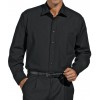 Chemise manche longue Stretch Noir