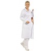 Blouse médecin femme manche longue Blanc