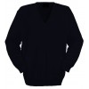 Pull homme Col V Bleu marine foncé