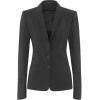 Blazer cintré bi-stretch Infroissable Antracite