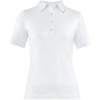 Polo femme Coton jersey Stretch Blanc