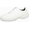 Chaussures de travail fashion et confort, microfibre blanc