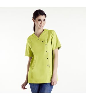 Tunique Femme Grany, Boutons Pressions Inox, Martingale au Dos.
