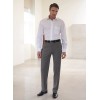 Pantalon homme sans pince chic Raffiné Gris clair