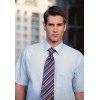 Chemise homme manche courte Bleue 