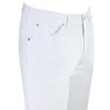 Jeans blancs homme 100% coton stretch trés solide