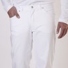 Jeans blancs homme Coton noble Stretch