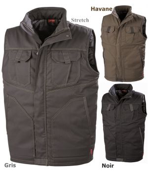 gilet de travail sans manche hiver