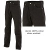 Jeans Adolphe Lafont, Noir Denim 100% coton Tailles 40 et 42 .