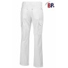Pantalon blanc jean femme poches cargo