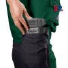 Pantalon travail poche genouillère Vert