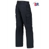 pantalon homme polyester coton Noir