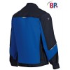 Blouson travail PolyCoton Bleu-noir