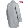 blouse travail homme polycoton Gris clair