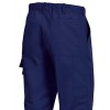 pantalon travail Elastiqué au dos Bleu marine