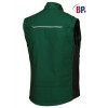 Gilet thermique Ouatiné doublure matelassée Vert