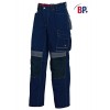 Pantalon travail Liberté mouvement Bleu nuit