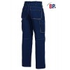 Pantalon travail Taille élastique dos Bleu nuit