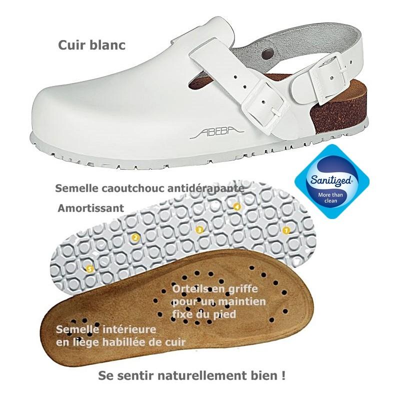 Chaussures médicales avec semelles antidérapantes - Chaussures Pro