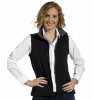 Gilet Softshell femme sans manche extensible hydrophobe coupe vent Noir