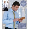 Chemise Manches longues, 100% Coton,  Poignet mousquetaire