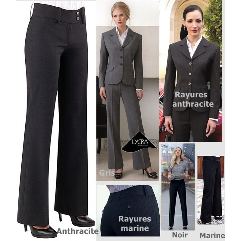 L'ensemble tailleur gris : un classique incontournable  Tailleur femme,  Tailleur femme chic, Tailleur de femme