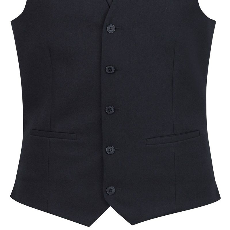 gilet barman gris homme