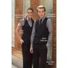 Gilet Barman assorti gilet barman Femme Noir