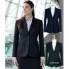 Veste femme, Coupe classique, 2 boutons devant, Polyester et Viscose