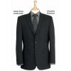 Blazer homme Coupe droite 2 boutons Anthracite