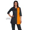 Tablier Chasuble ATSEM Noir Orange