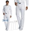 Pantalon jean blanc homme, Confort Stretch, Coton, 5 poches